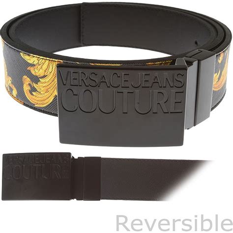 pasek versace męski|versace jeans black label.